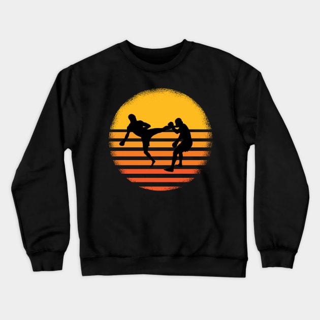 Kickboxing vintage Crewneck Sweatshirt by Imutobi